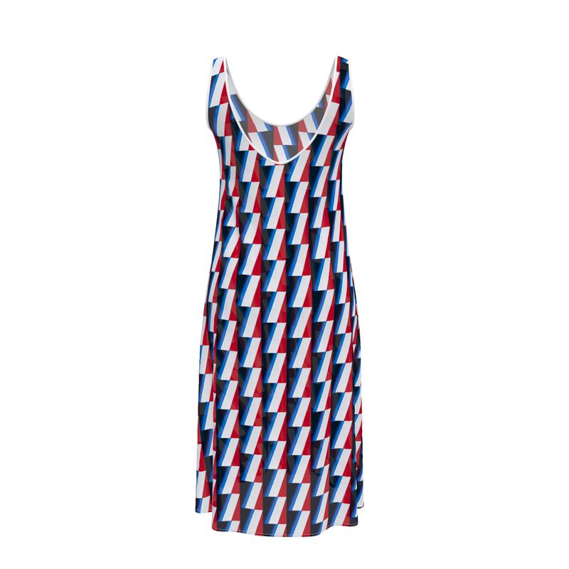 Women's Sleeveless Midi Dress, Marina