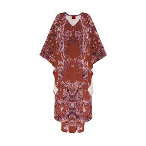 Silk Kaftan, Hummingbird, Infrared