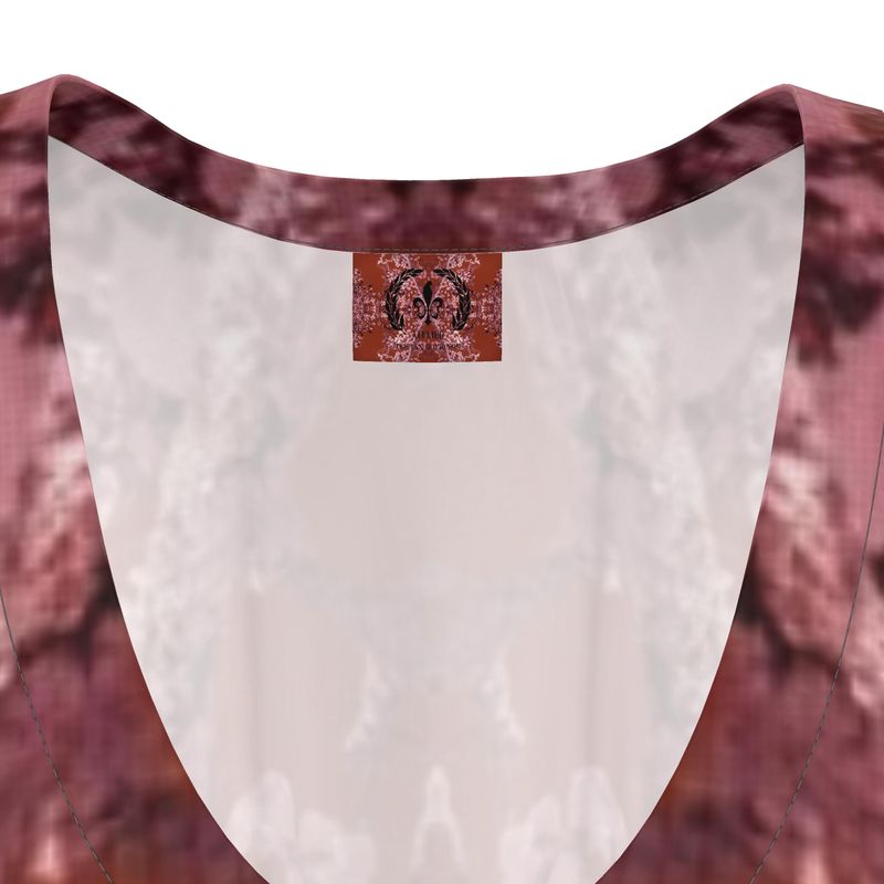 Silk Kaftan, Hummingbird, Infrared