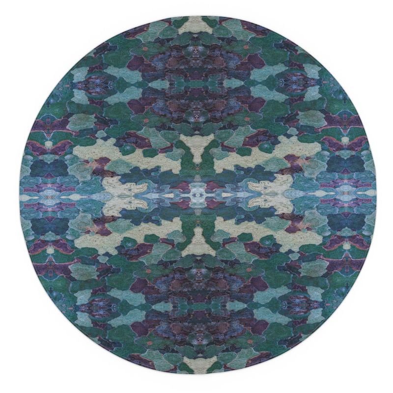Croix-de-Cannes Cotton/Linen Tablecloth, 55" x 70"rectangle.