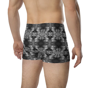 Men's Boxer Briefs, Cannabis, Midnight