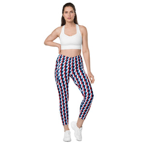 Women's Crossover Leggings, Marina