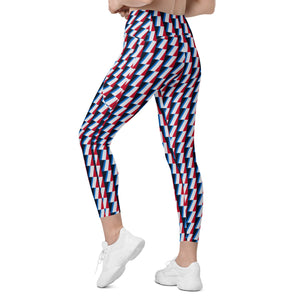 Women's Crossover Leggings, Marina