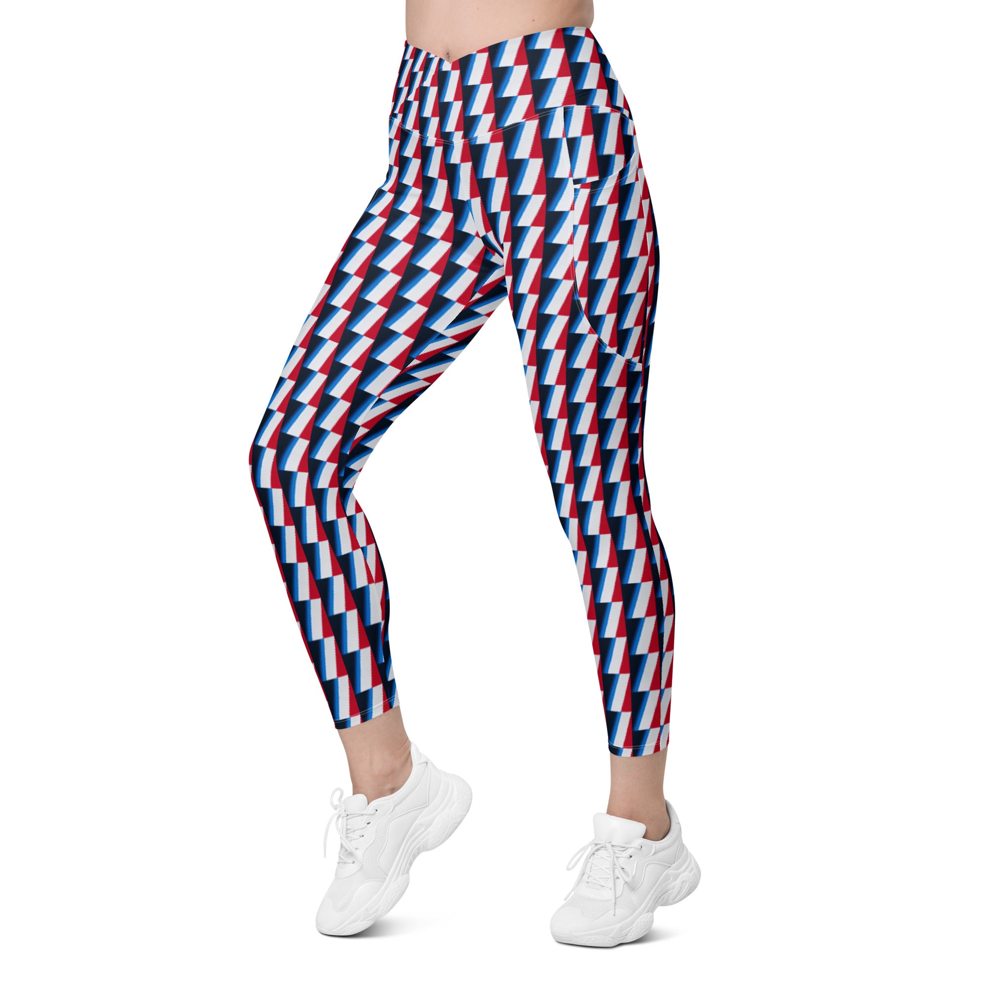 Women's Crossover Leggings, Marina