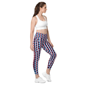 Women's Crossover Leggings, Marina