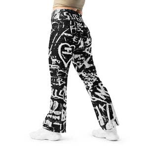 Women's Flare Leggings, Paris Birch Tree