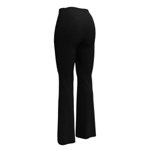 Women's Flare Leggings, Black