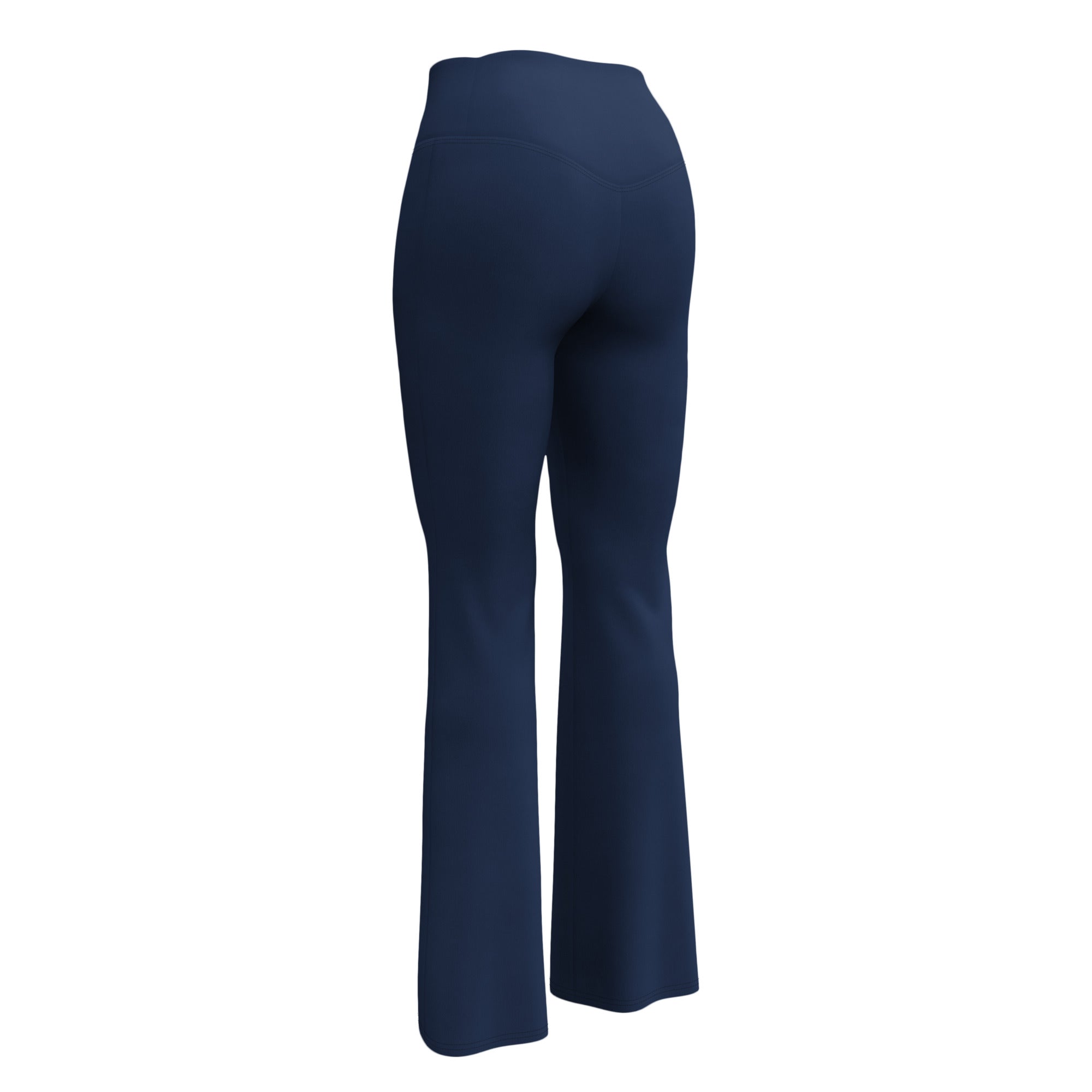 Women's Flare Leggings, Navy