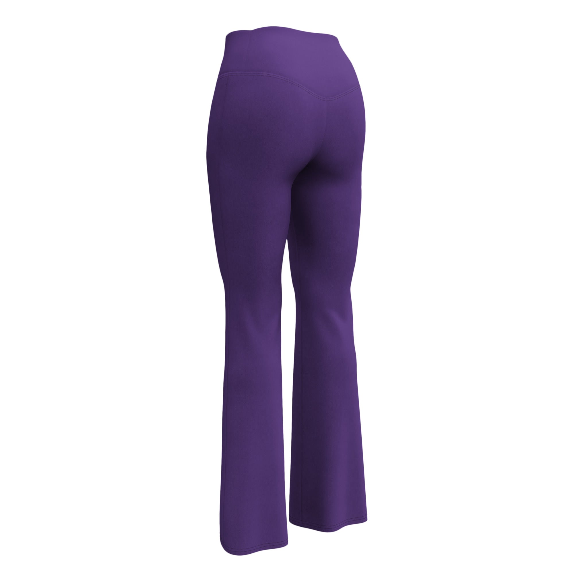 Women's Flare Leggings, Purple