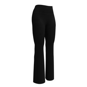 Women's Flare Leggings, Black