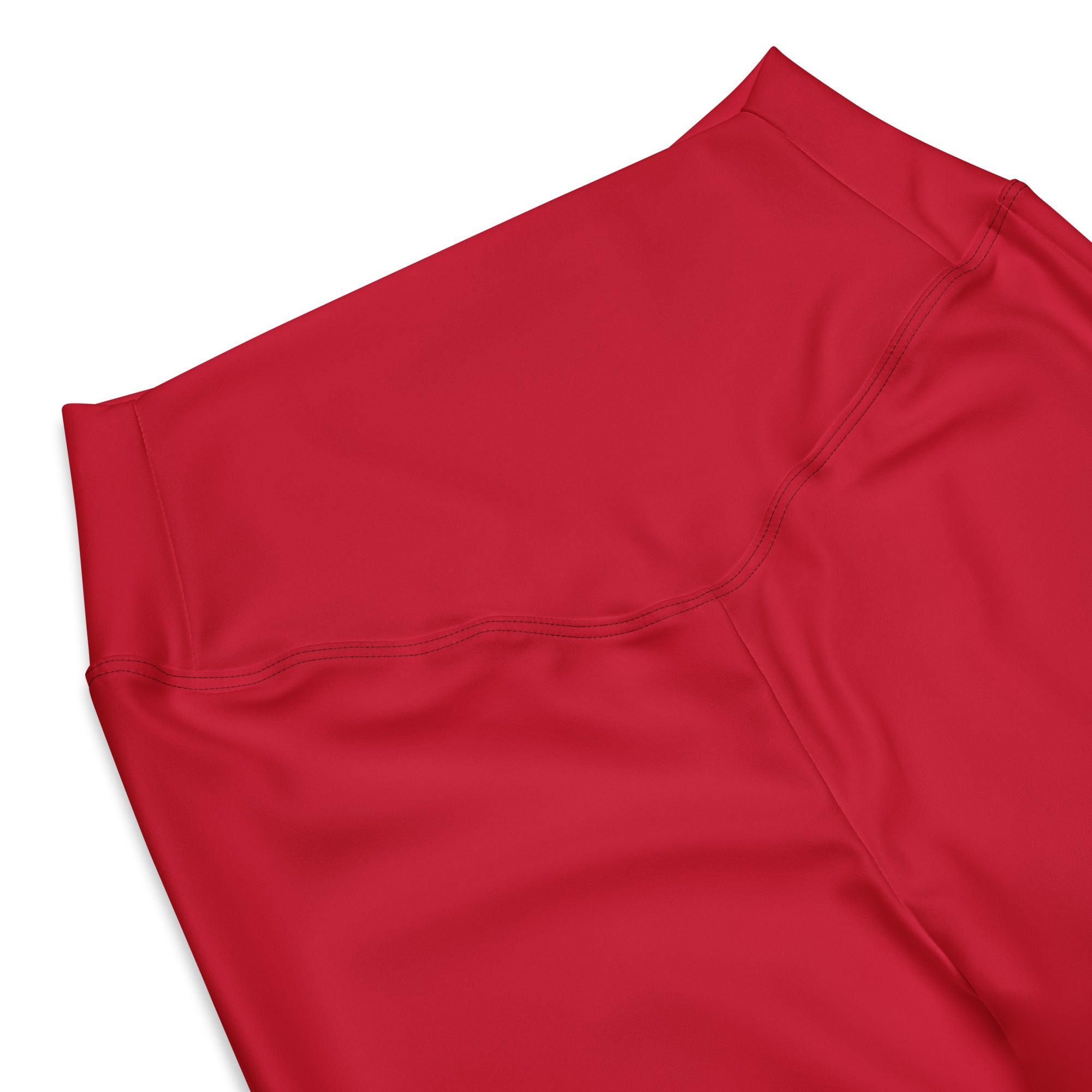 Women's Flare Leggings, Red