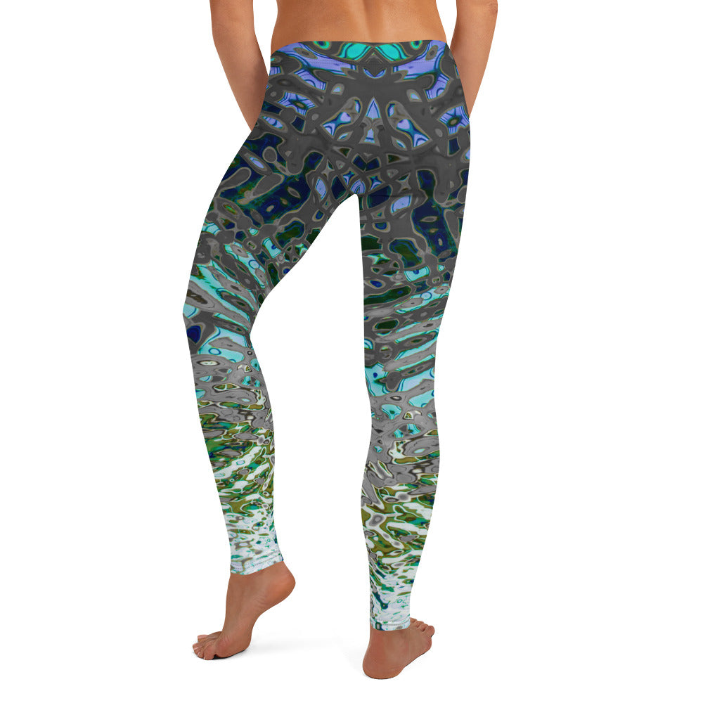 Women's Leggings, Liquid Jewel