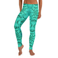 Women's Leggings, Eden, Green