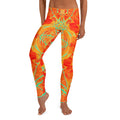 Women's Leggings, Electric Lily
