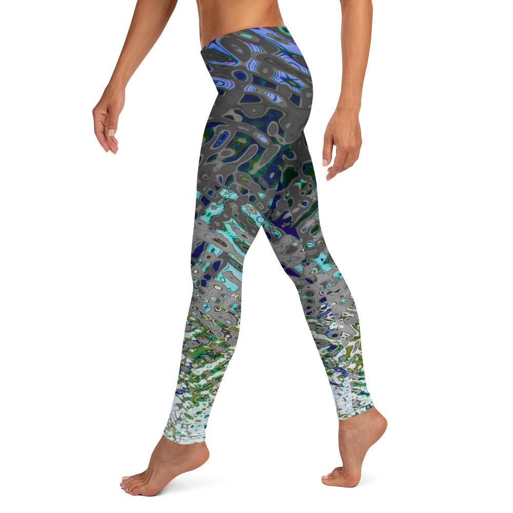 Women's Leggings, Liquid Jewel