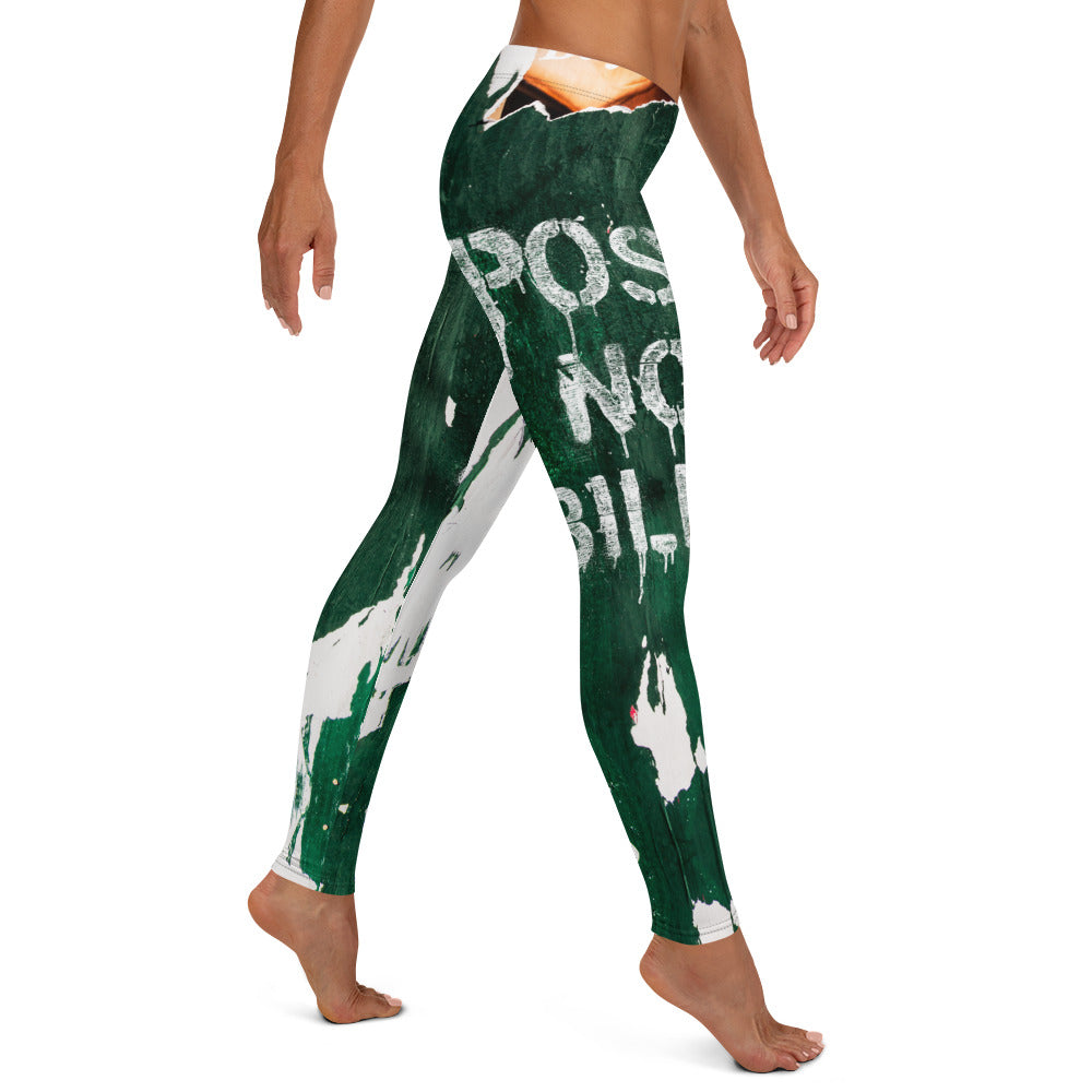 Women's Leggings, NYC Graffiti