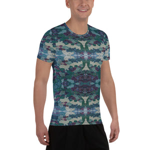 Men's Premium Athletic Crew Neck T-Shirt, Croix-de-Cannes Collection 2