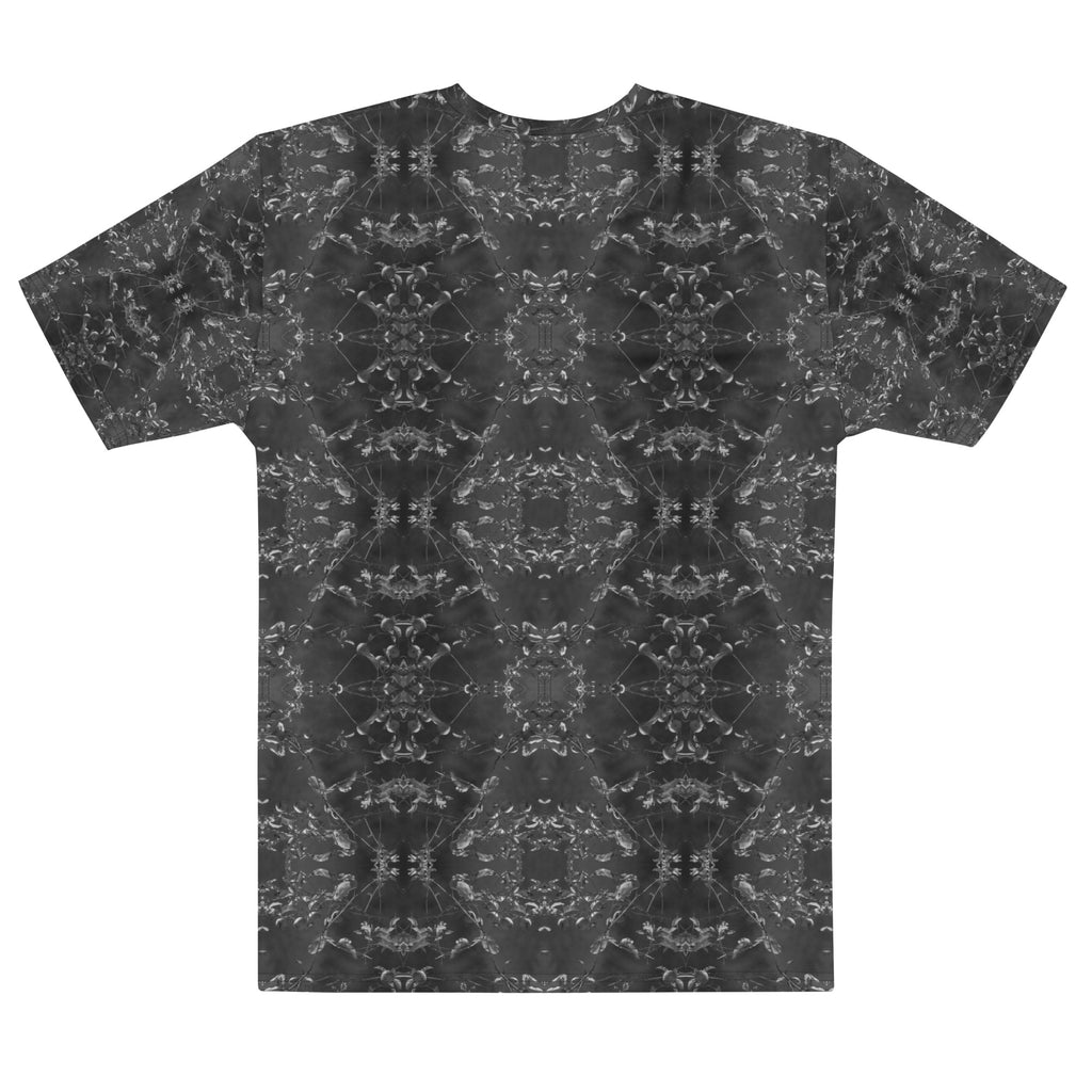 Men's Regular Fit, Four-Way Stretch Crew Neck T-Shirt, Eden, Midnight