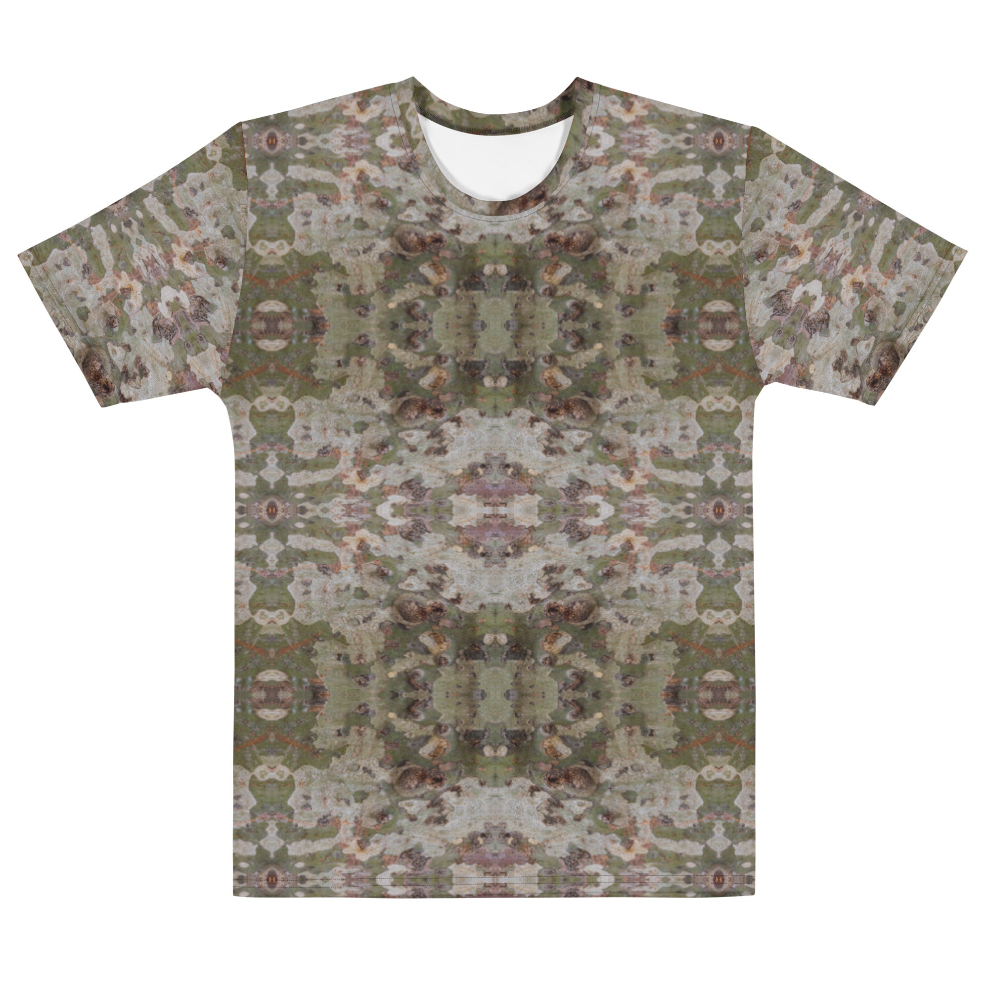 Men's Regular Fit, Four-Way Stretch Crew Neck T-Shirt, Chameleon