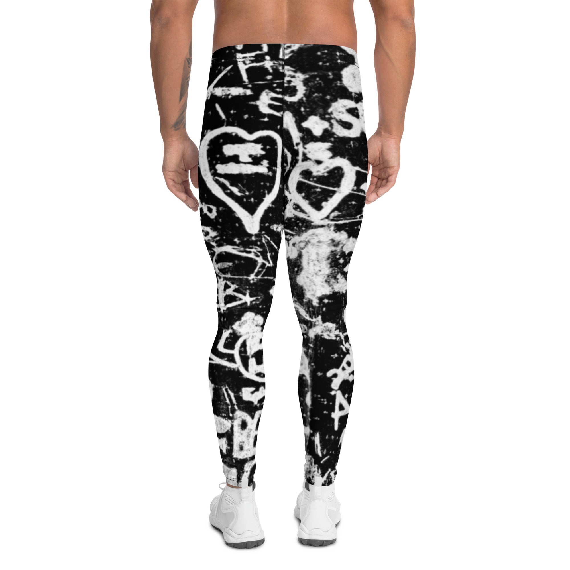 Men's Leggings, Paris Birch Tree