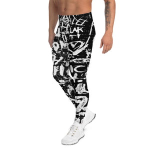 Men's Leggings, Paris Birch Tree