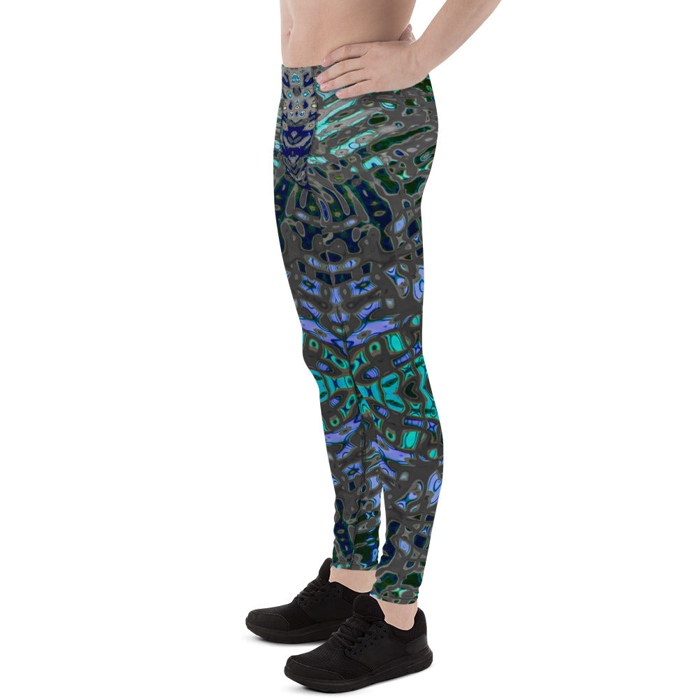 Men's Leggings, Liquid Jewel