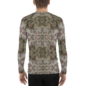 Men's Slim-Fit Rash Guard UPF 50+, Chameleon