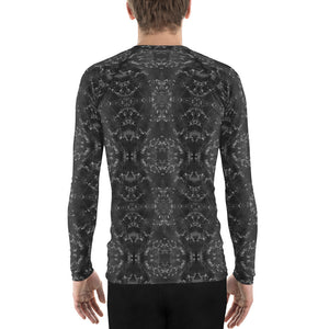 Men's Slim-Fit Rash Guard UPF 50+, Eden, Midnight