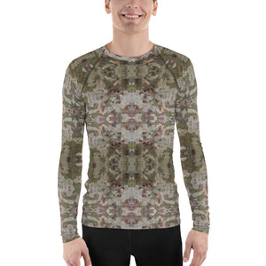 Men's Slim-Fit Rash Guard UPF 50+, Chameleon