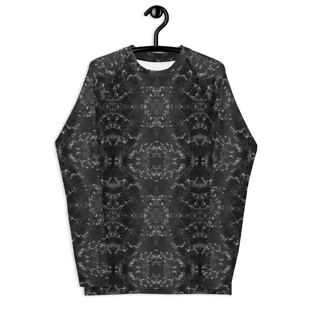 Men's Slim-Fit Rash Guard UPF 50+, Eden, Midnight