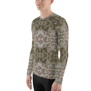 Men's Slim-Fit Rash Guard UPF 50+, Chameleon