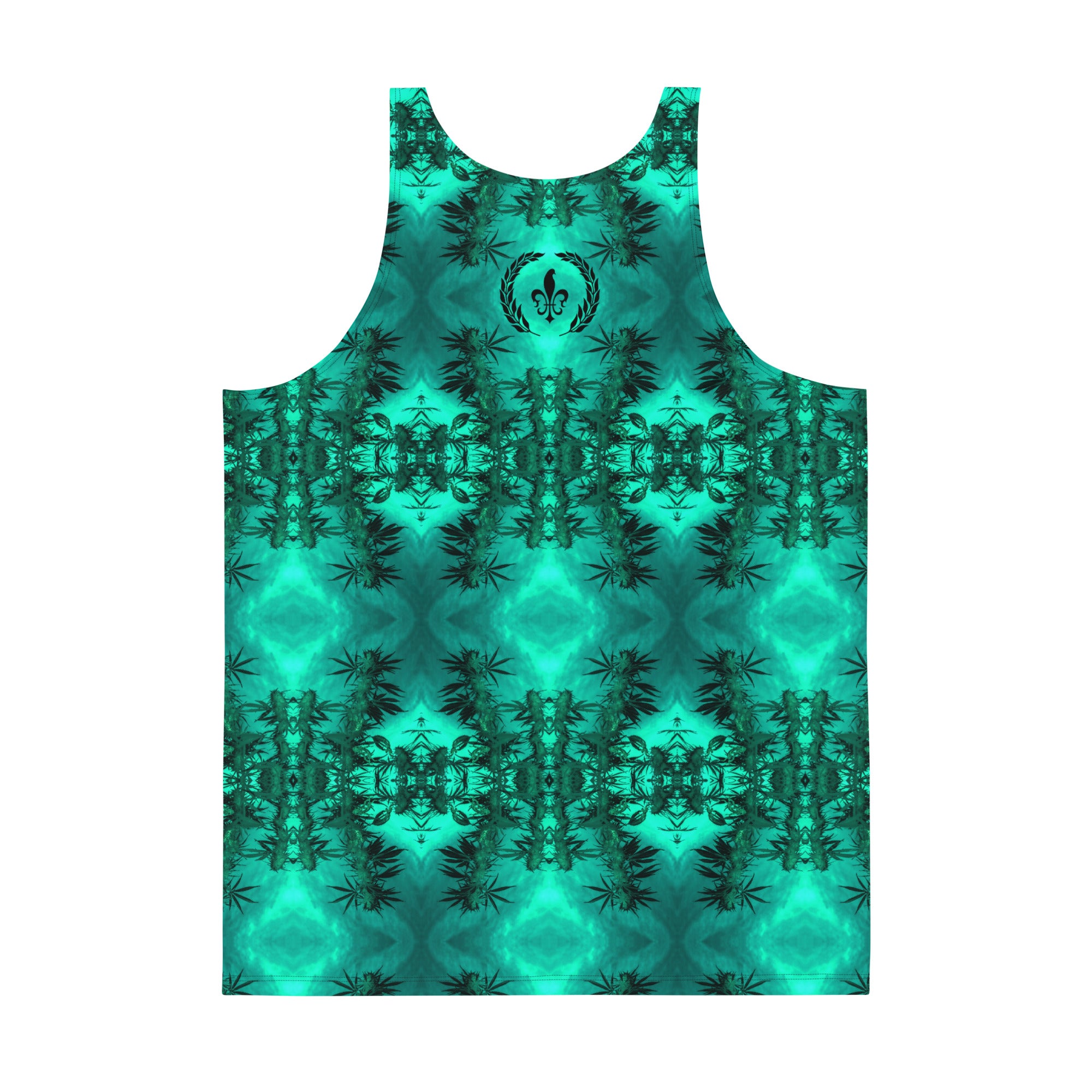 Loose-Fit Tank Top, Cannabis, Green