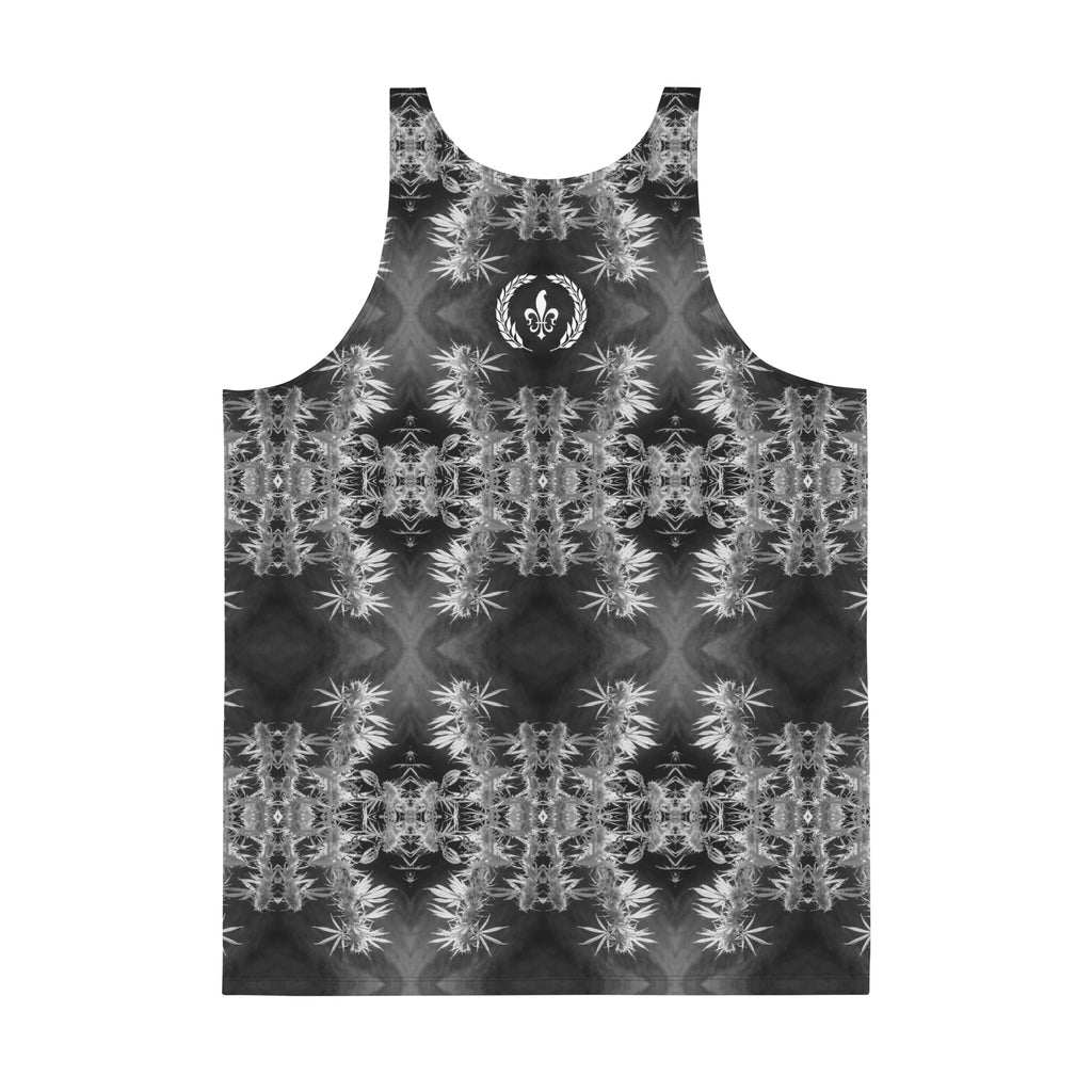 Loose-Fit Tank Top, Cannabis, Midnight