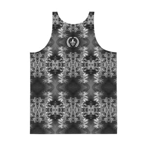 Loose-Fit Tank Top, Cannabis, Midnight