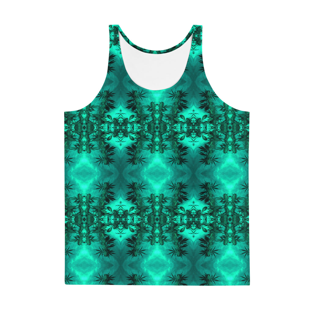 Loose-Fit Tank Top, Cannabis, Green