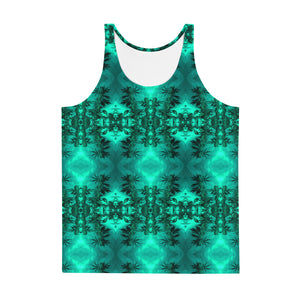 Loose-Fit Tank Top, Cannabis, Green