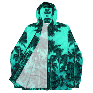 Windbreaker, Palm Tree, Green