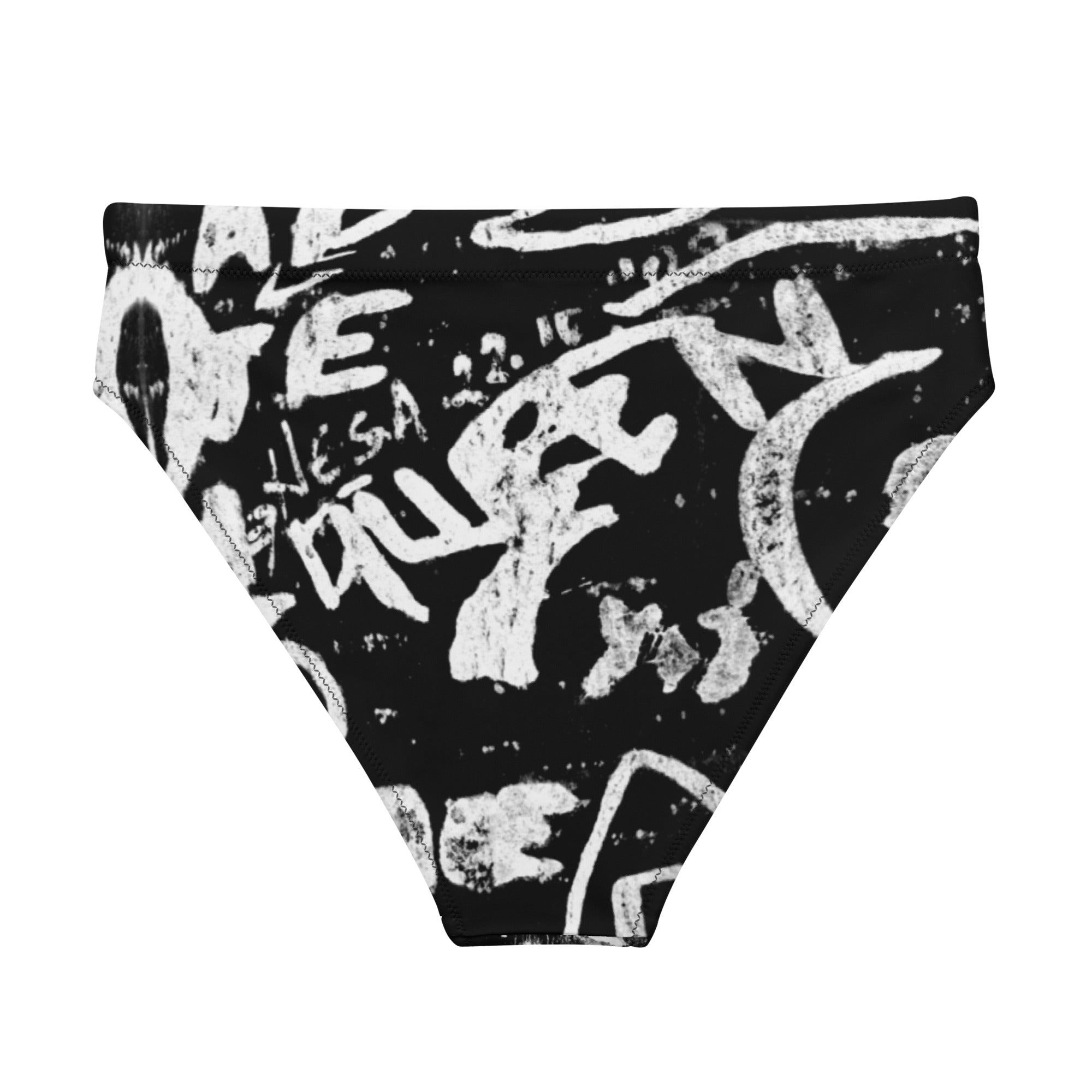 Women's Recycled High-Rise Bikini Bottom, Paris Birch Tree, Soul Queen