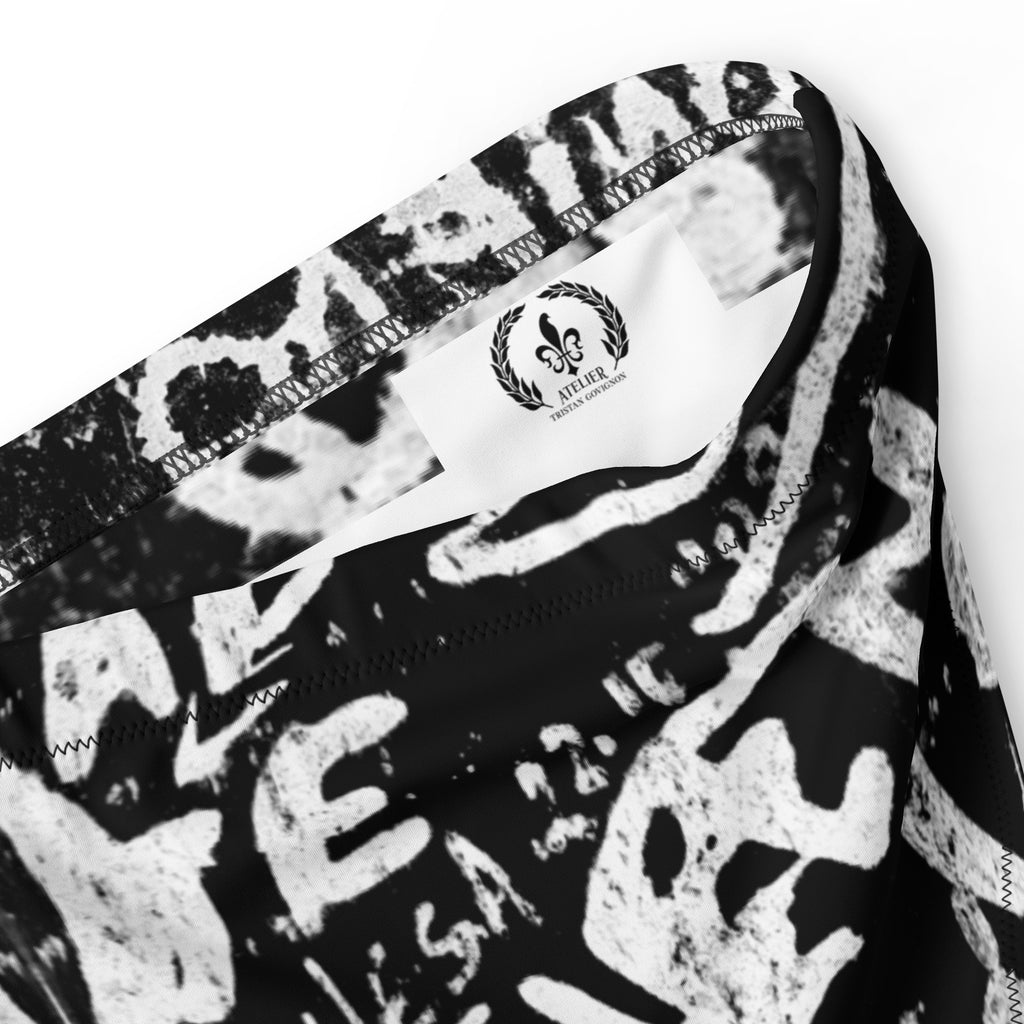 Women's Recycled High-Rise Bikini Bottom, Paris Birch Tree, Soul Queen