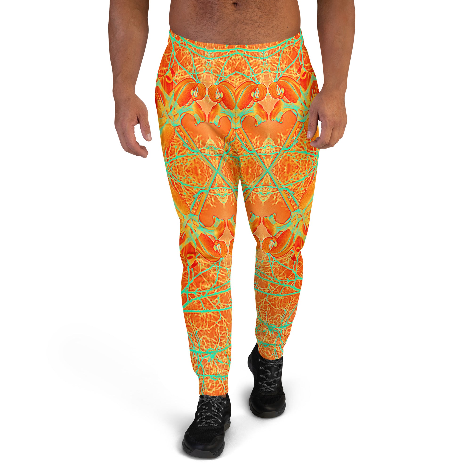 Men's Slim-Fit Joggers with Pockets, Electric Lily