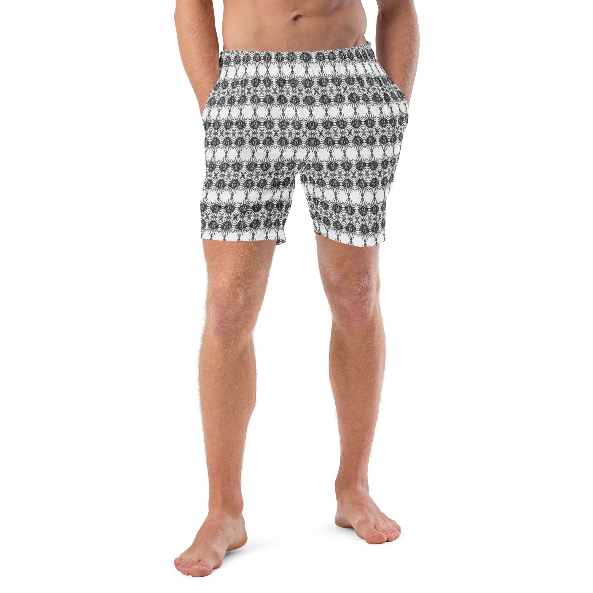 Men's Recycled Swim Trunks, with Liner, Helios Collection