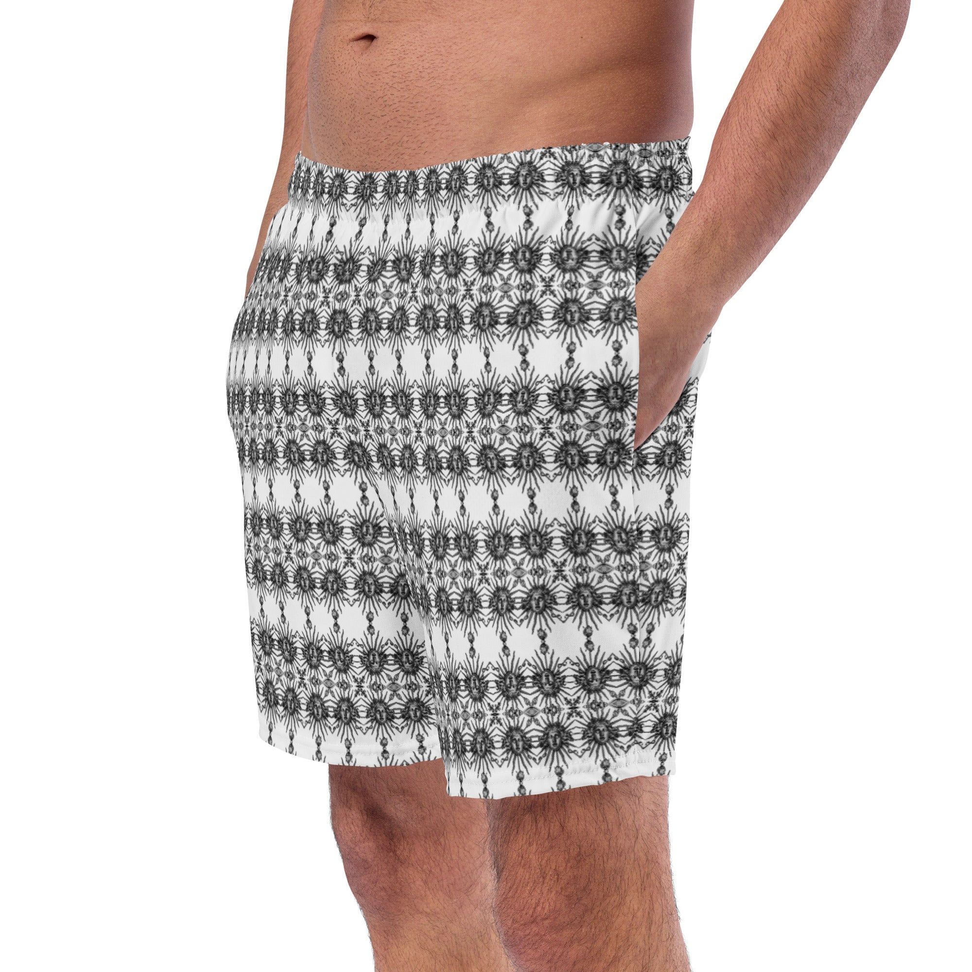 Men's Recycled Swim Trunks, with Liner, Helios Collection