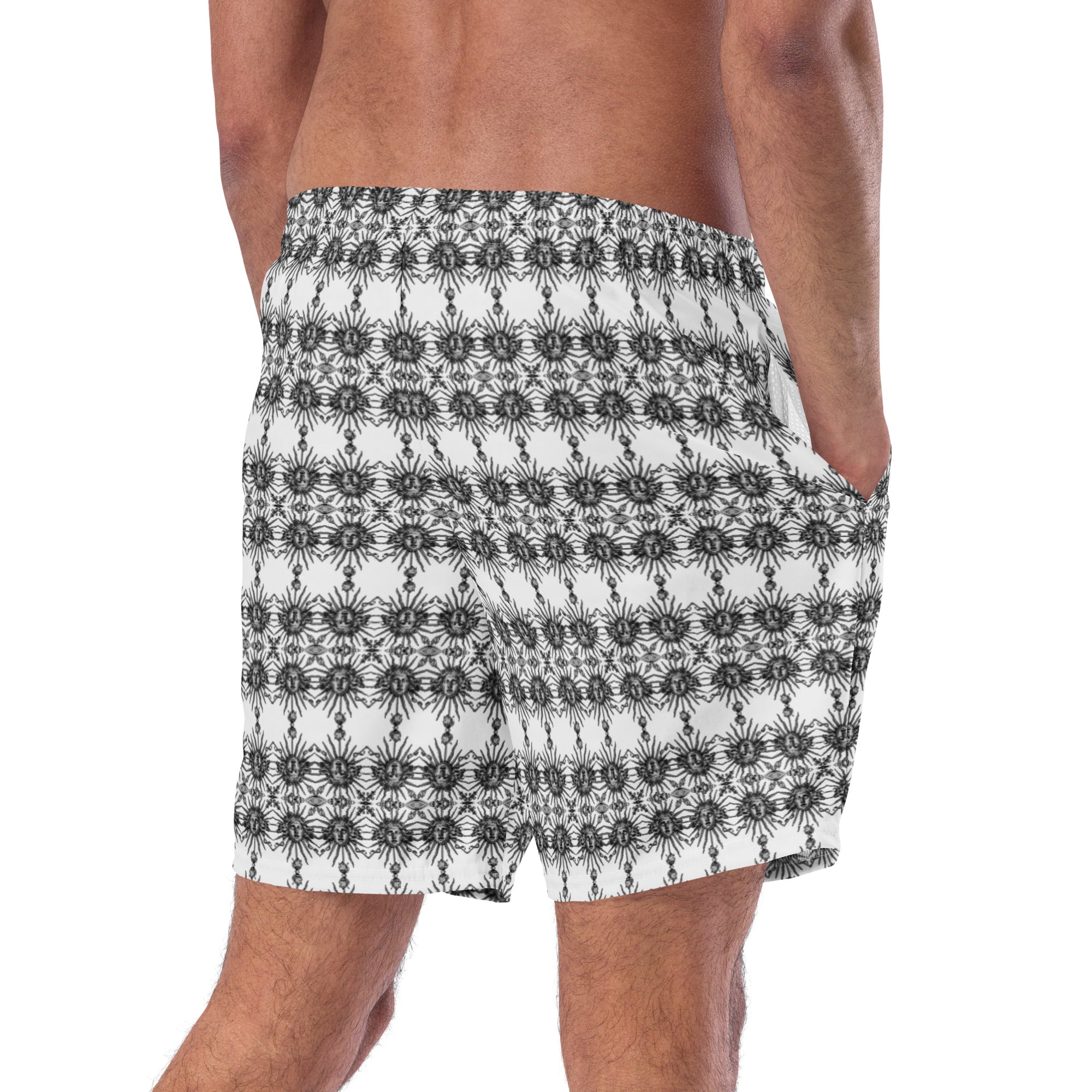 Men's Recycled Swim Trunks, with Liner, Helios Collection