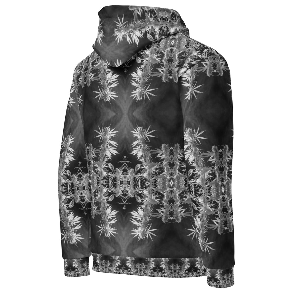 Hoodie with Front Pocket, Cannabis, Midnight