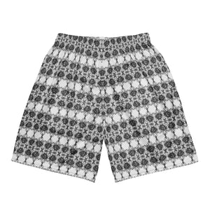 Recycled Mesh Shorts with Side Pockets, elastic & drawstring waist, UPF50+, Helios Collection