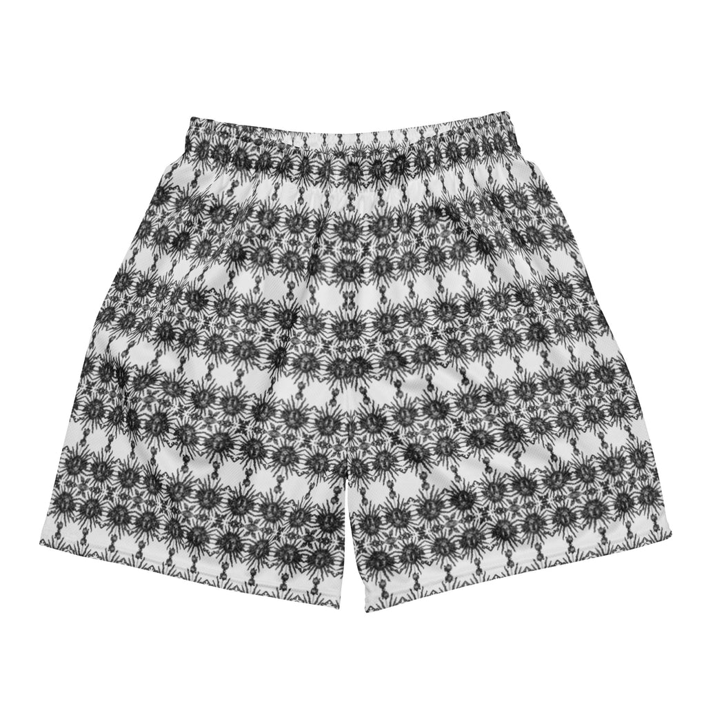 Recycled Mesh Shorts with Side Pockets, elastic & drawstring waist, UPF50+, Helios Collection