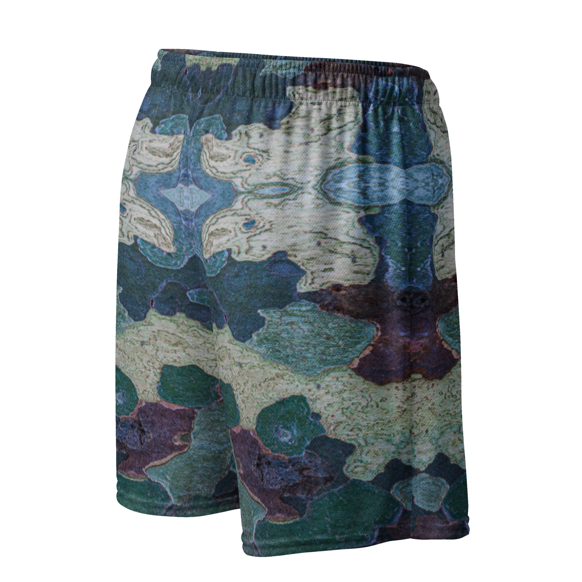 Recycled Athletic Short Shorts with Drawstring Waist, Croix-de-Cannes