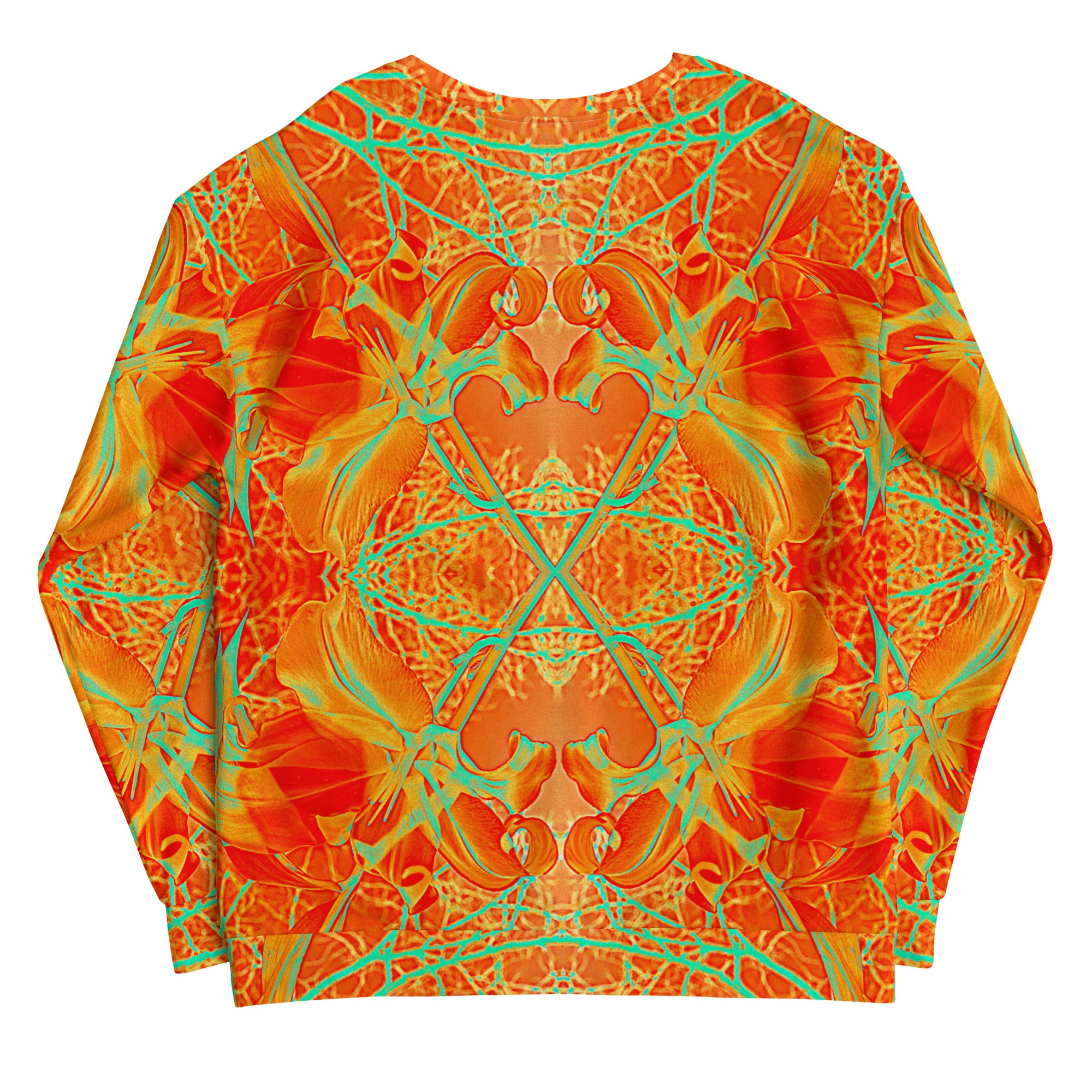 Recycled Sweatshirt, Electric Lily