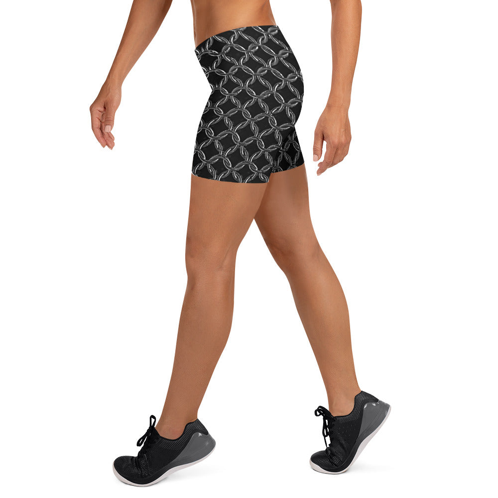 Women's Stretch Shorts, Chainmaille