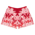 Recycled Athletic Short Shorts, Palm Tree, Infrared